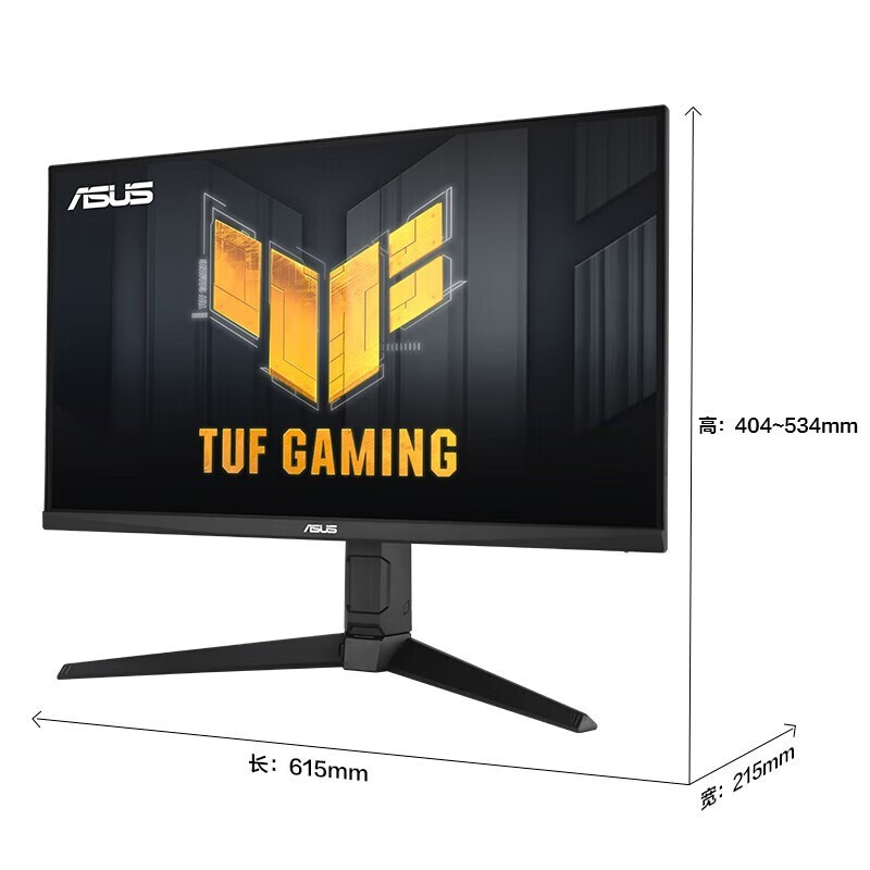 ASUS TUF VG27AQL3A W 小金刚 显示器价格 评测 尺寸 值得买吗 华硕商城