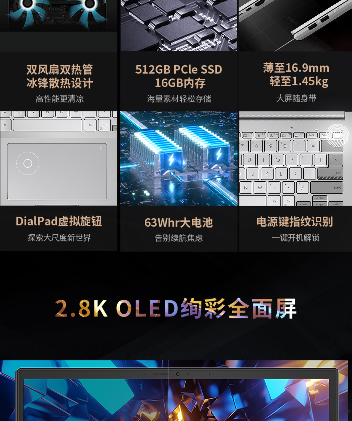 版屏幕色域:100�i-p3硬盘容量:512gb ssdcpu型号:锐龙r7所属分类