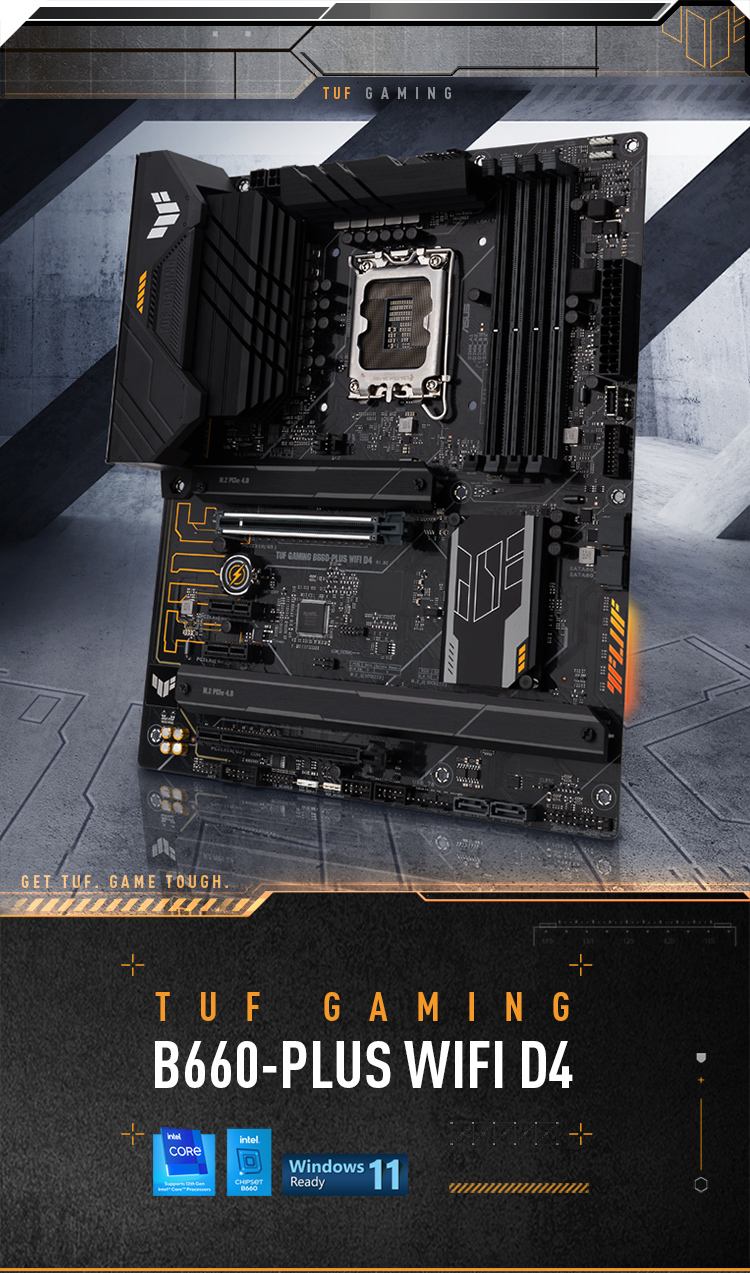 TUF GAMING B660_PLUS WIFI D4 价格_评价_接口_值得买吗_华硕商城