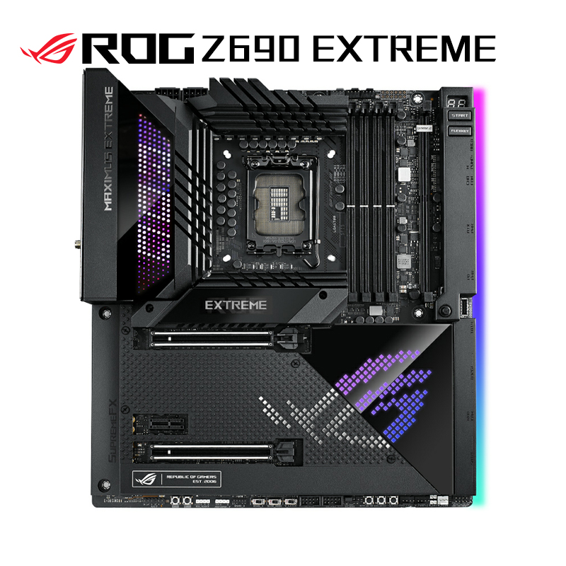 ROG MAXIMUS Z690 EXTREME主板 支持DDR5内存 