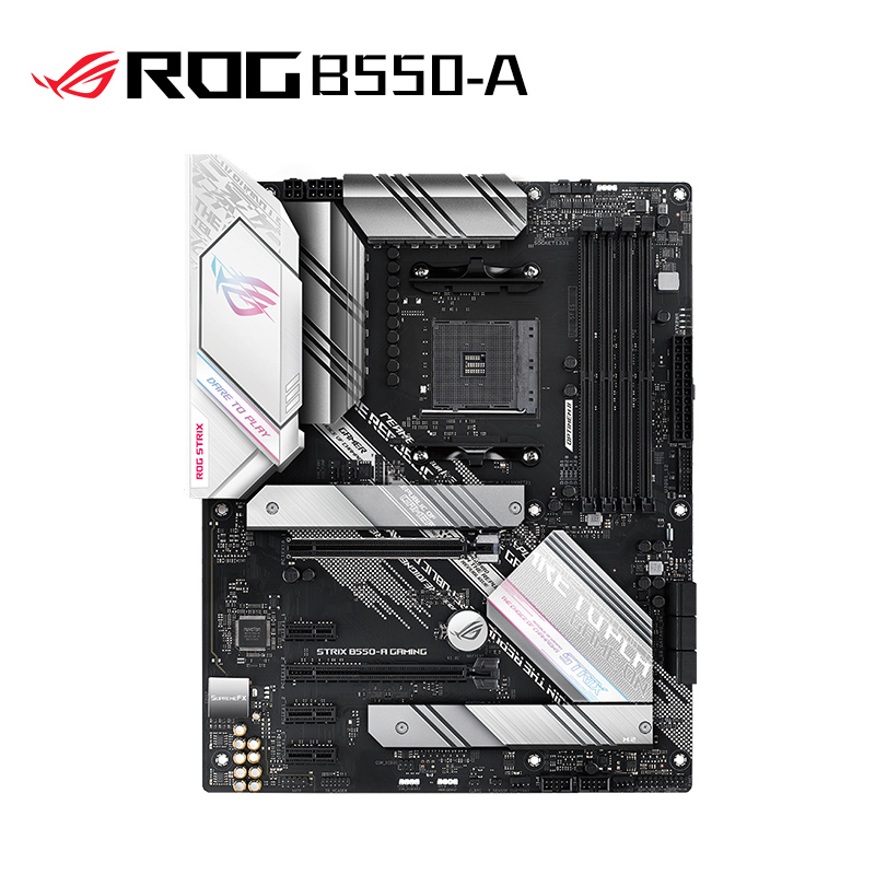 ROG STRIX B550-A GAMING吹雪主板支持CPU3700X/5600X/5800X