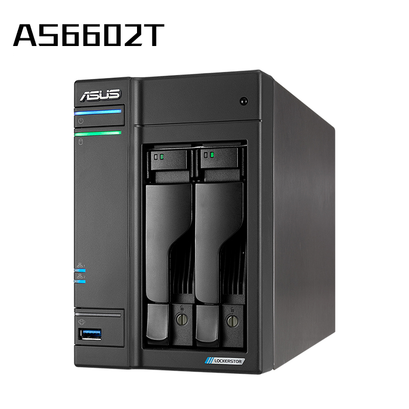 AS6602T 华硕两盘nas/新一代四核企业级处理器/NAS网络存储服务器
