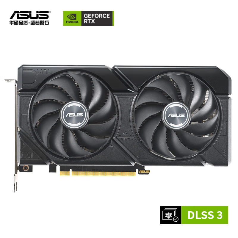 DUAL GeForce RTX4060Ti O16G EVO 电竞游戏显卡