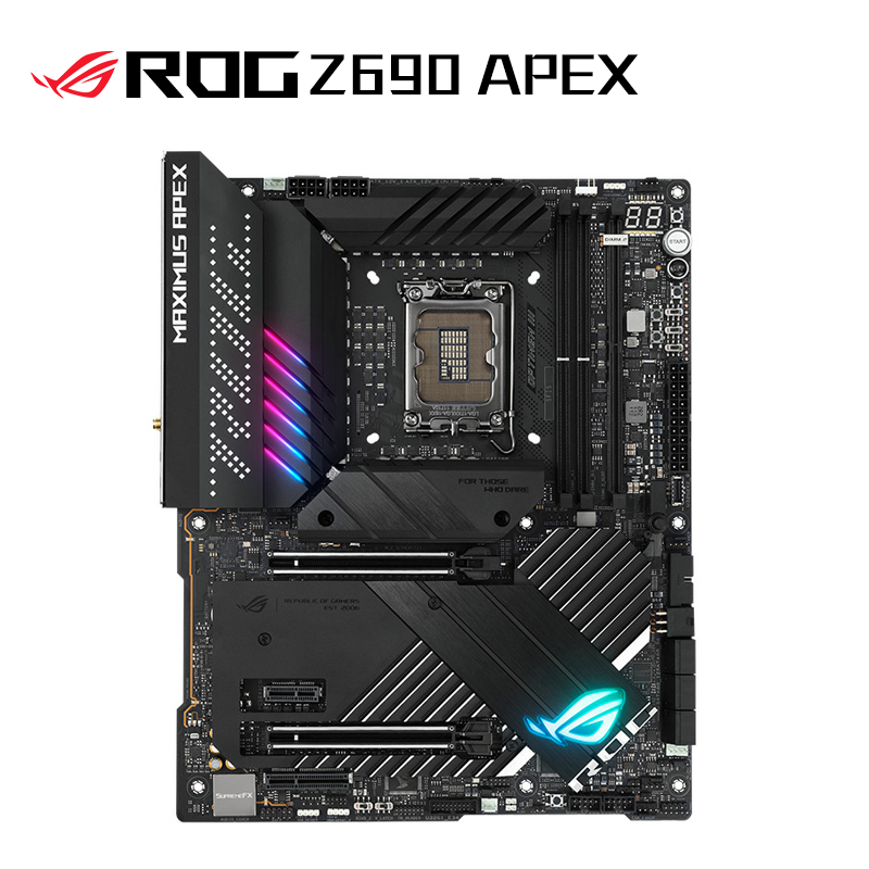 ROG MAXIMUS Z690 APEX主板 支持内存 DDR5