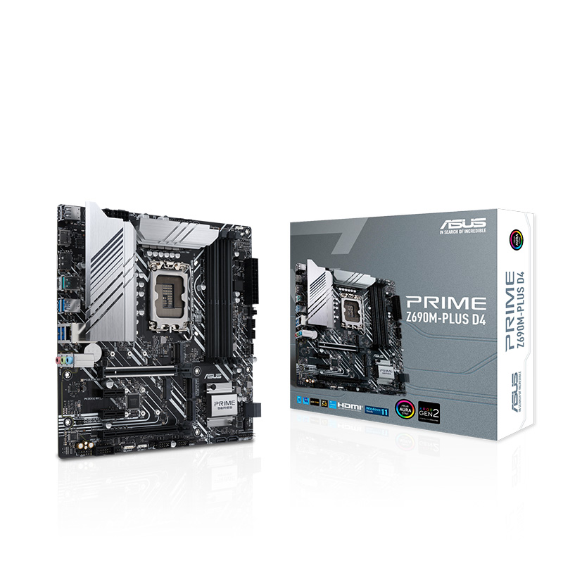 primez690mplusd4主板支持内存ddr4cpu1270012700kfintelz690lga1700