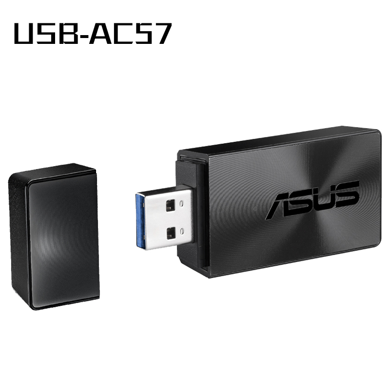 华硕 Asus Usb Ac57 Usb3 0无线网卡 笔记本台式机优选 双频1300m支持mu Mimo Asus华硕官网商城