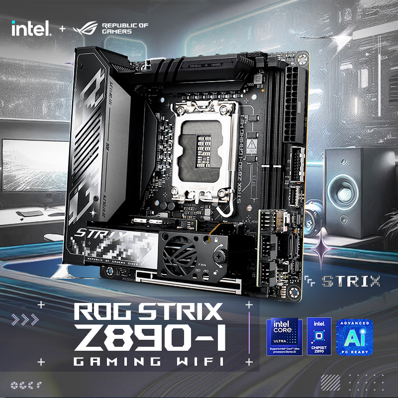 ROG STRIX Z890-I GAMING WIFI 主板