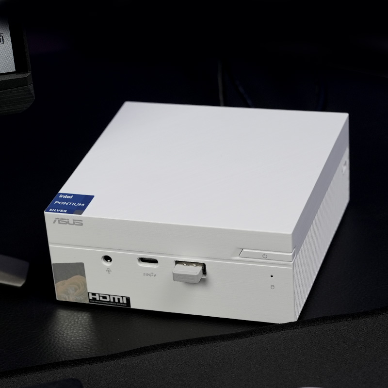 PN41商用办公家用mini迷你主机小机箱台式机NUC微型电脑 白