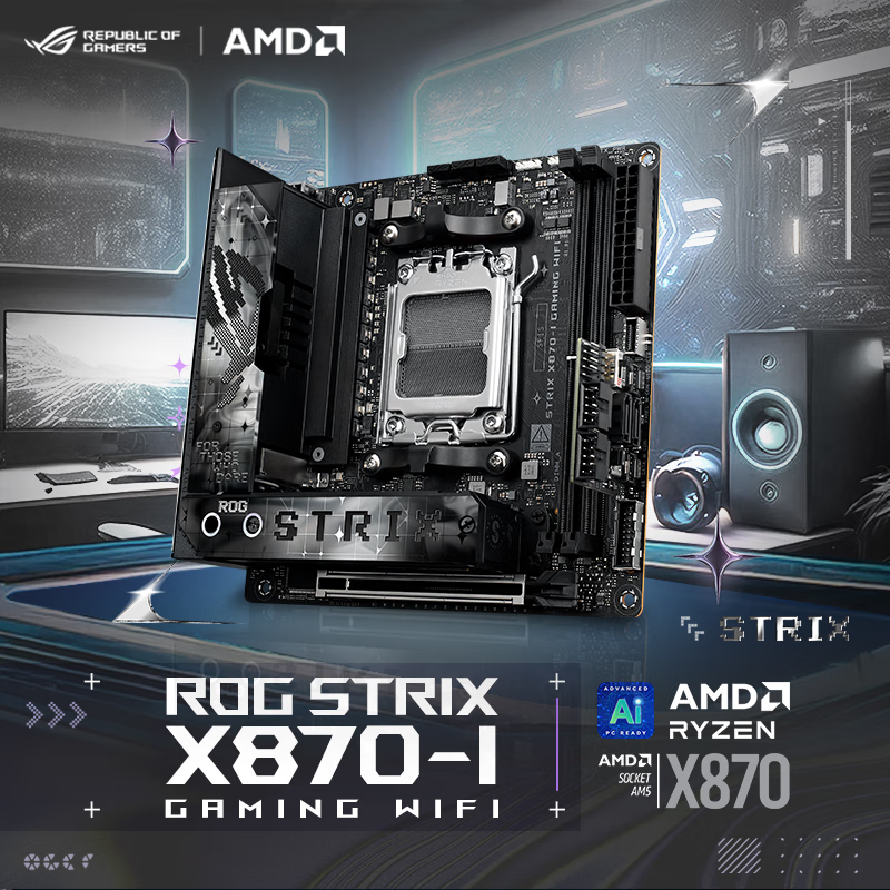 ROG STRIX X870-I GAMING WIFI主板