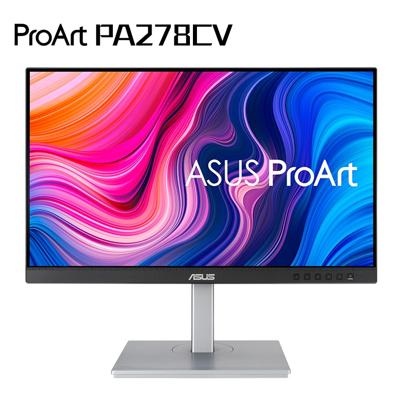 ProArt创意国度PA278CV电脑显示器 27英寸专业设计显示屏 2K显示器