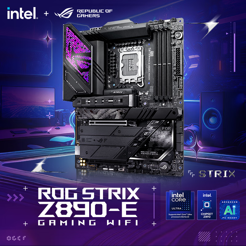 ROG STRIX Z890-E GAMING WIFI 主板